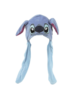 Stitch Punkte-Mütze – Light Blue