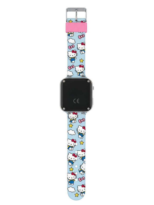Hello Kitty LED-Uhr mit Bedrucktem Armband
