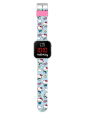 Hello Kitty LED-Uhr mit Bedrucktem Armband