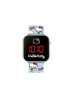 Sanrio HK50253 Montre LED à Bracelet Imprimé Hello Kitty | Diademita