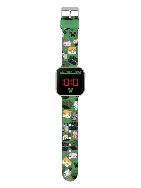 Minecraft Character Printed LED Watch