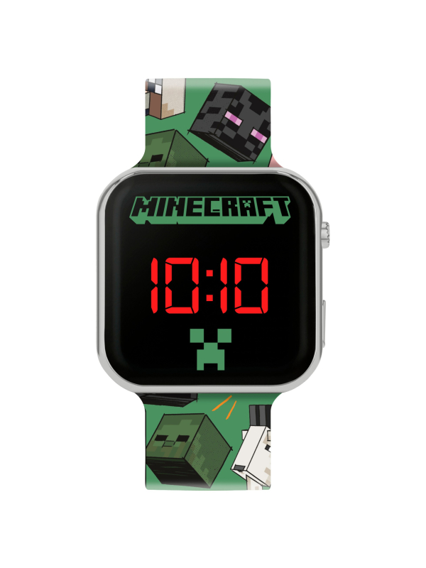 Minecraft Character Printed LED Watch