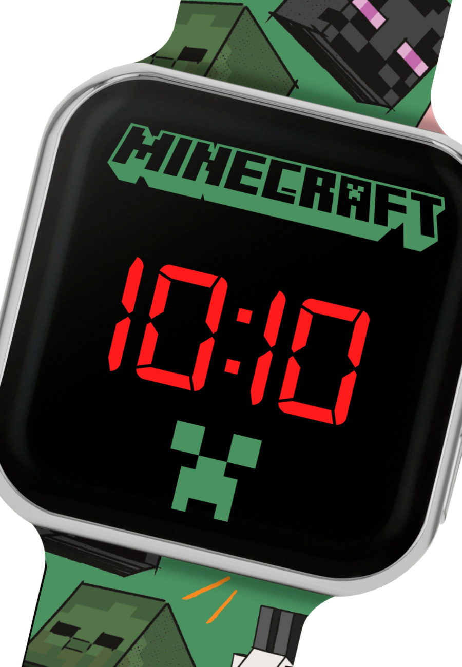 Minecraft Character Printed LED Watch