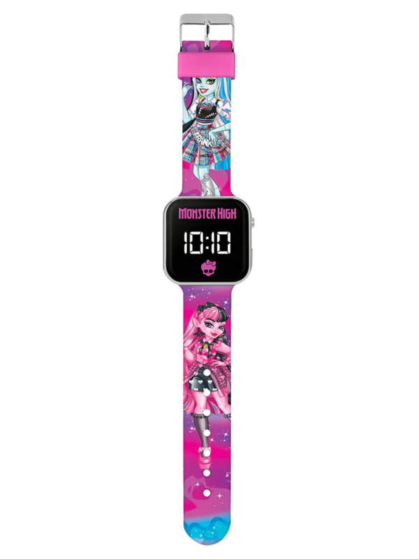 Disney MH4000 Monster High LED-Uhr mit Bedrucktem Armband | Diademita