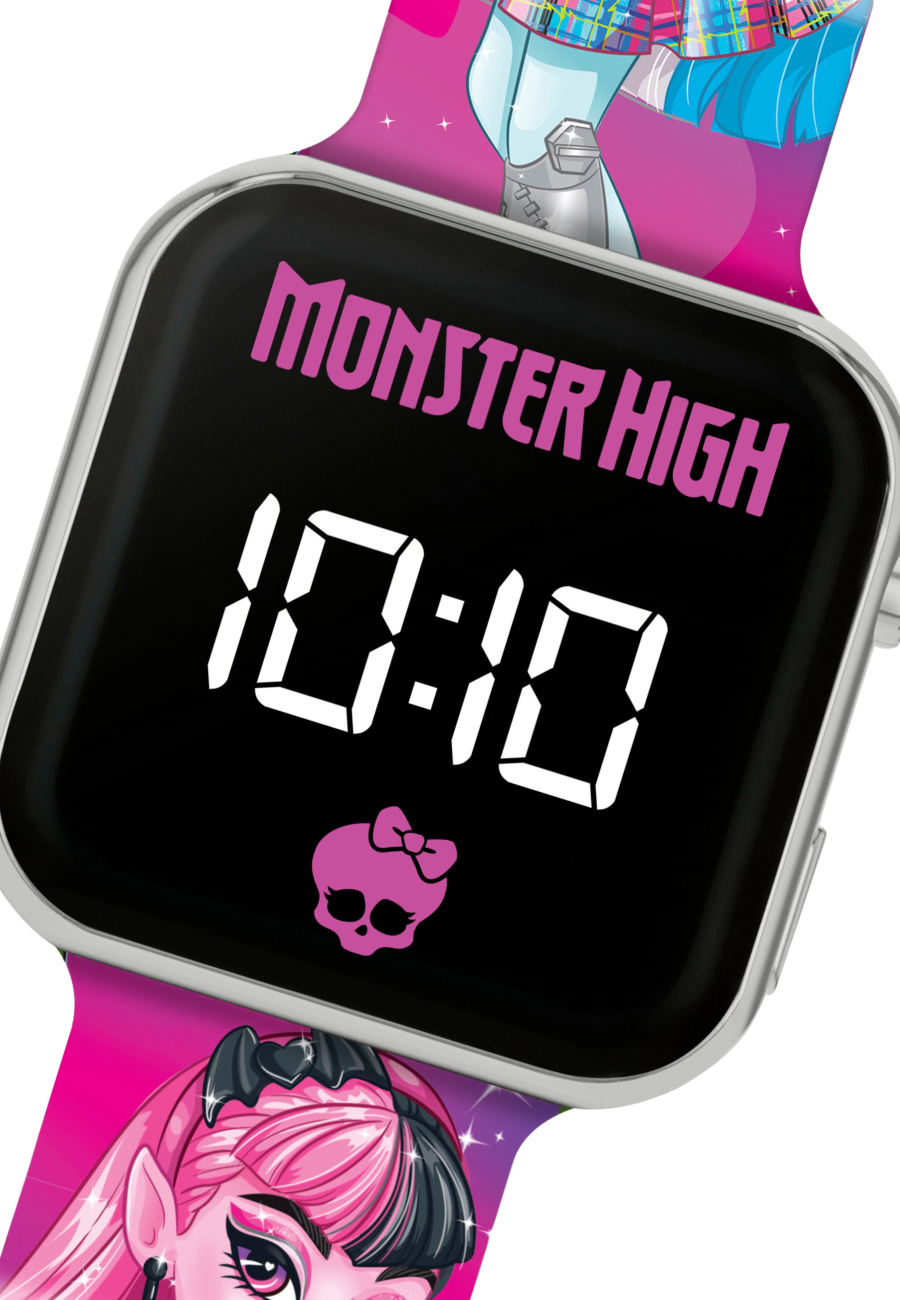 Disney MH4000 Monster High LED-Uhr mit Bedrucktem Armband | Diademita