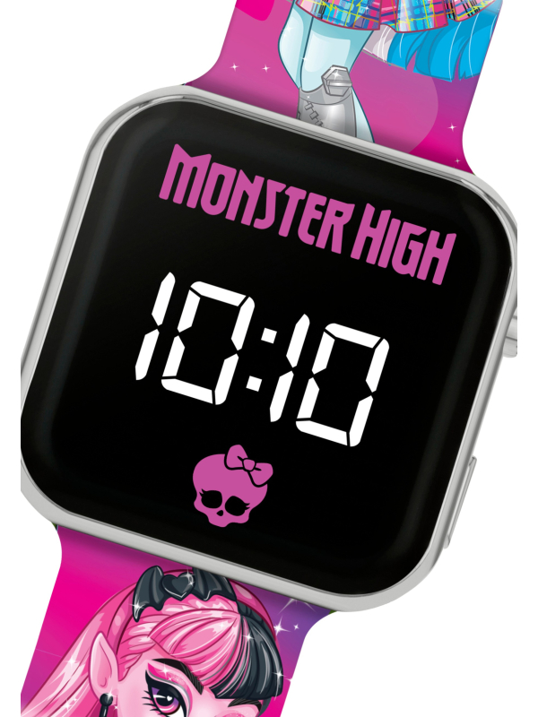 Disney MH4000 Monster High LED-Uhr mit Bedrucktem Armband | Diademita