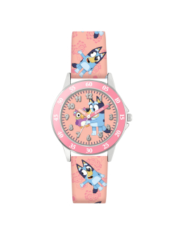 Disney BLY9007 Bluey Leren Horloge met Roze Band | Diademita
