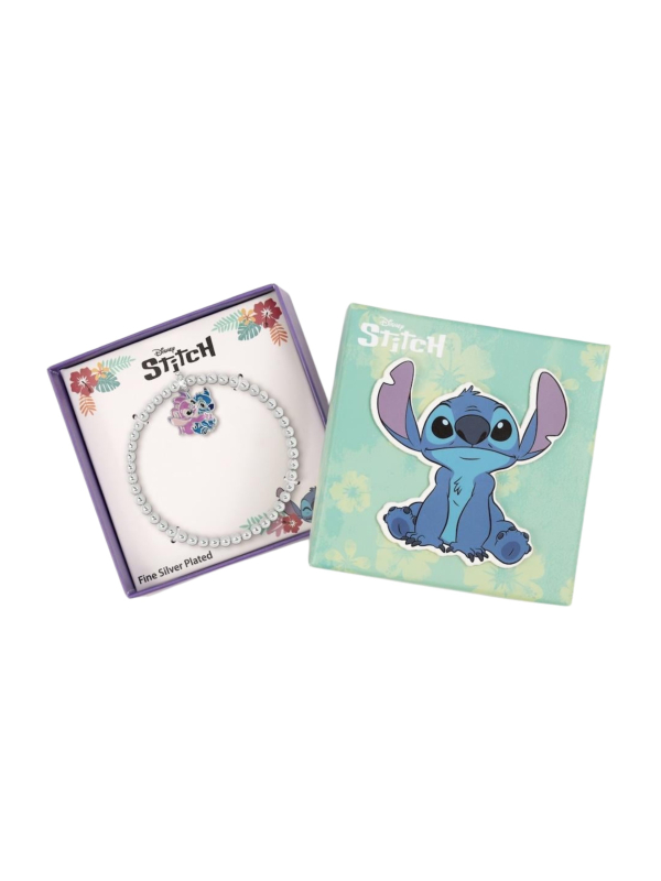 Disney BF00806SRWL Stitch & Angel Pendant Expander… | Diademita