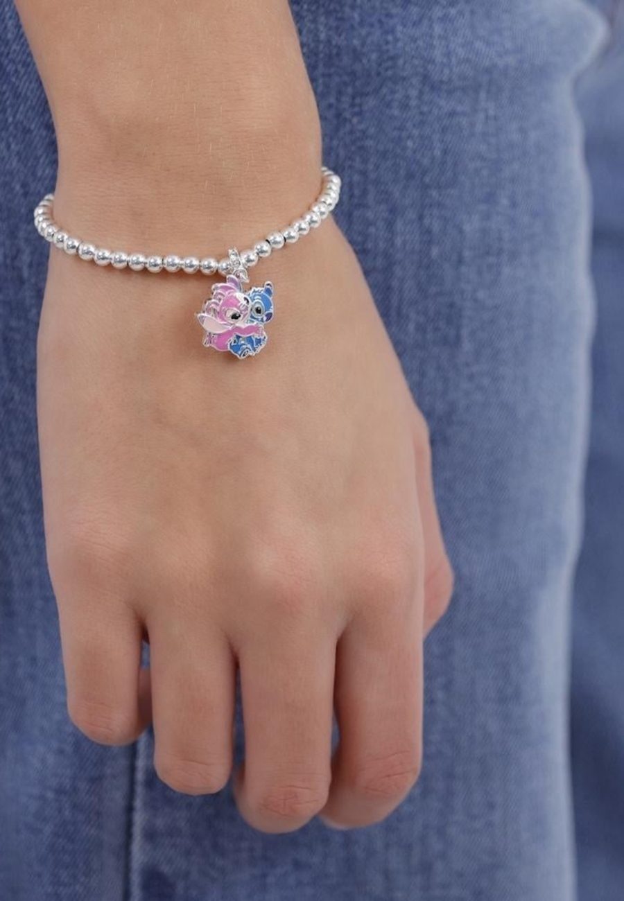 Disney BF00806SRWL Stitch & Angel Pendant Expander… | Diademita