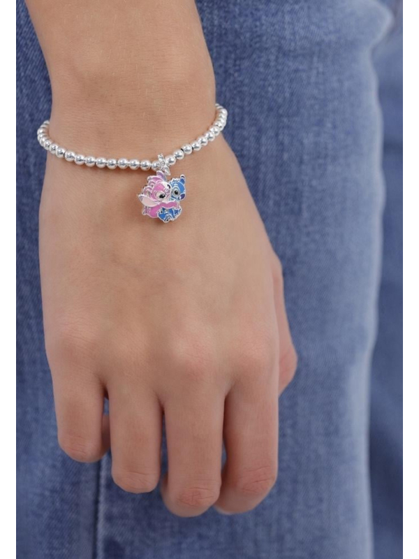 Disney BF00806SRWL Stitch & Angel Pendant Expander… | Diademita