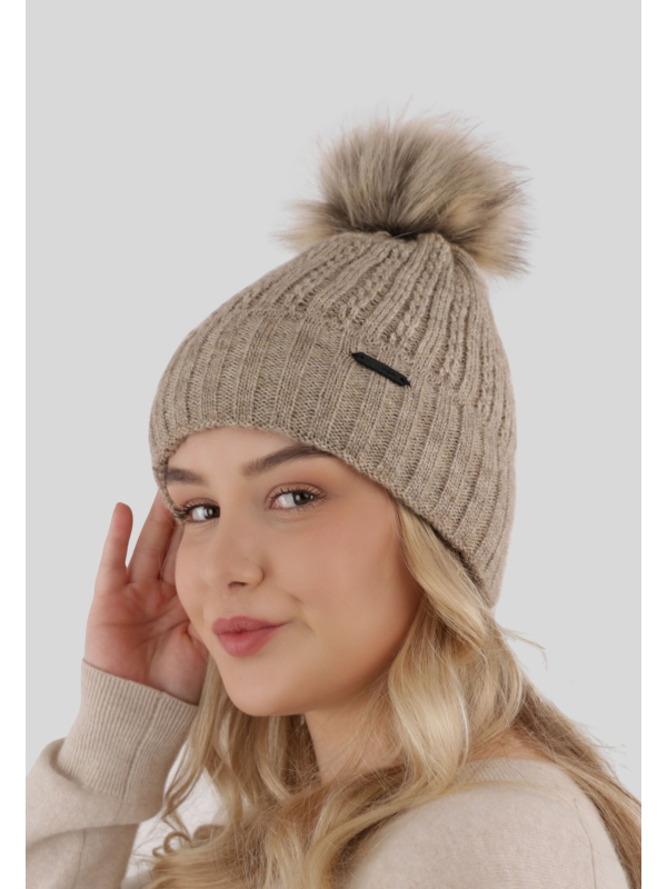 Maxte 6357 Women’s Winter Hat – Karizma with Pompom | Diademita