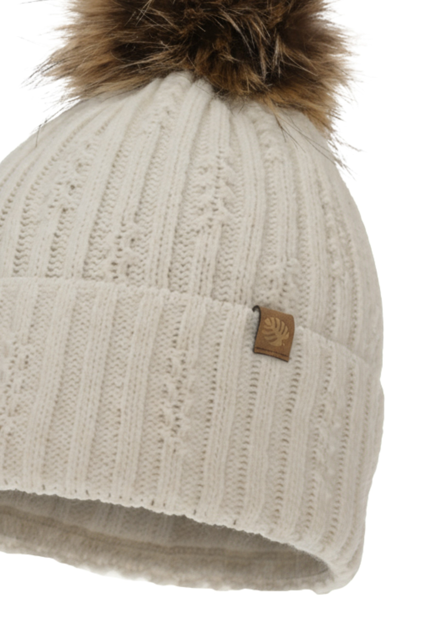 Damen-Wintermütze – Savona mit Bommel