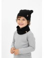 Ensemble Printemps/Automne pour Fille – Bonnet et Écharpe Tube, Coton Luminia