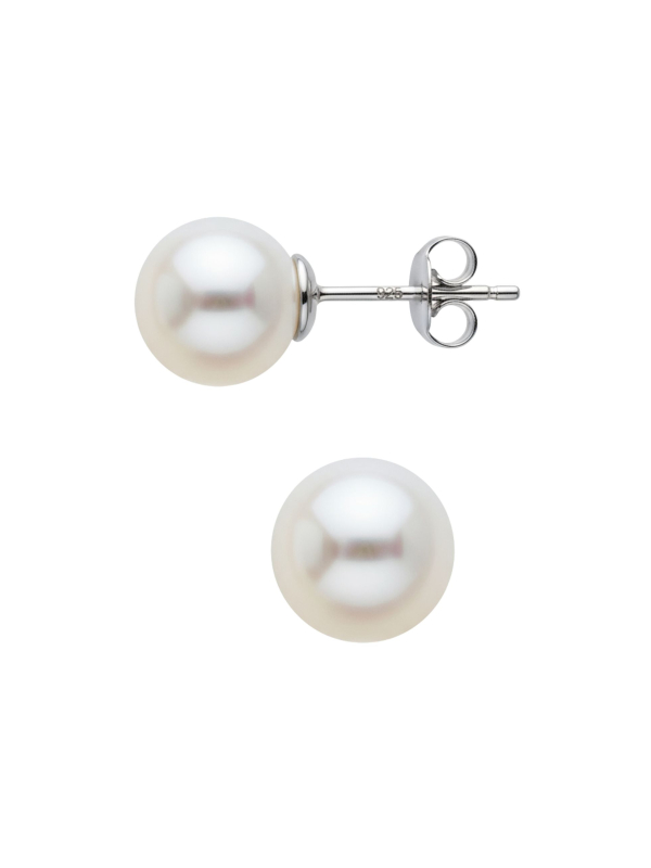 Fresh Water Pearl 7mm Sterling Silver Ear Studs