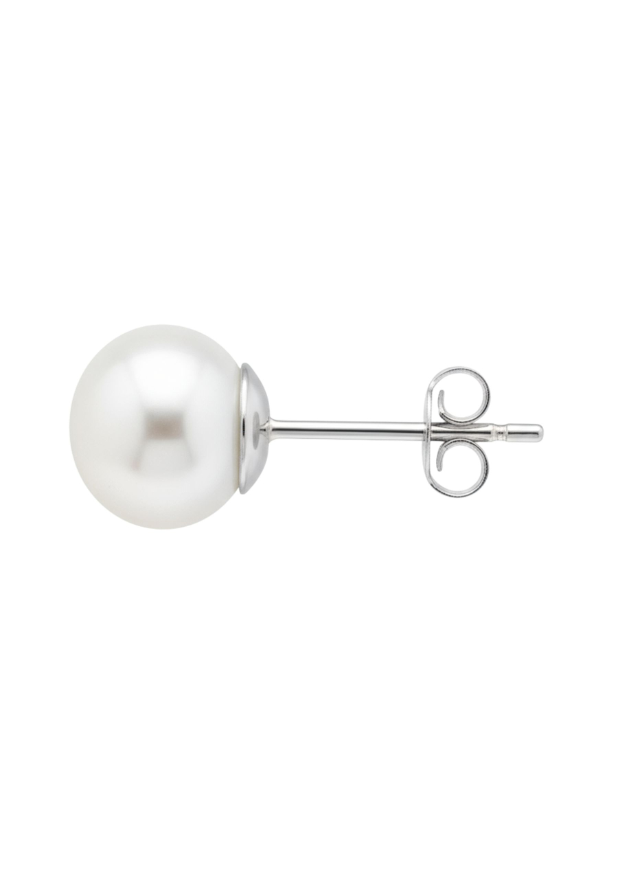 Ohrstecker aus Sterlingsilber mit Süßwasserperle 7 mm