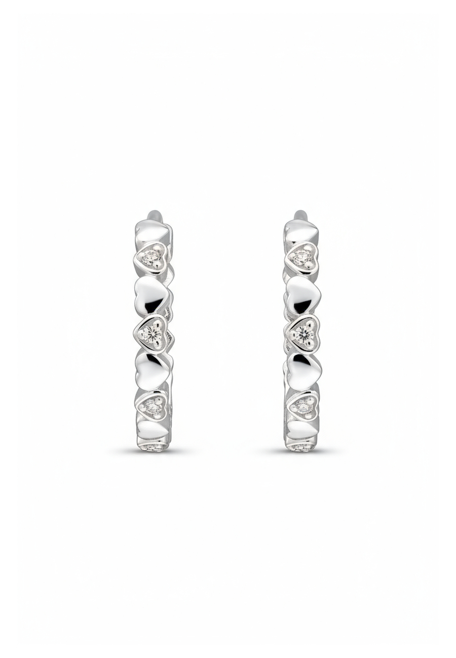 Maxte HG-JB20134 Heart Band Sterlingsilber Huggie… | Diademita