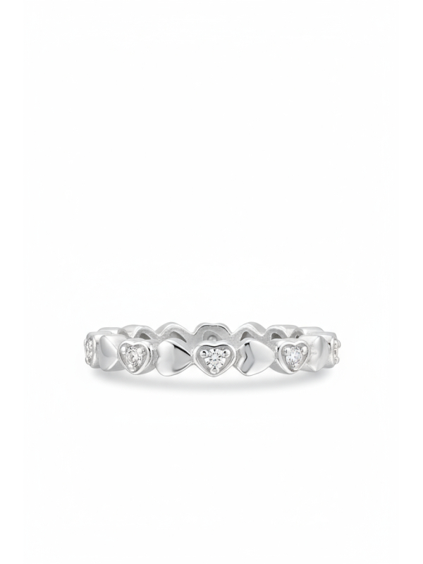 Maxte HG-JB20134 Heart Band Sterlingsilber Huggie… | Diademita