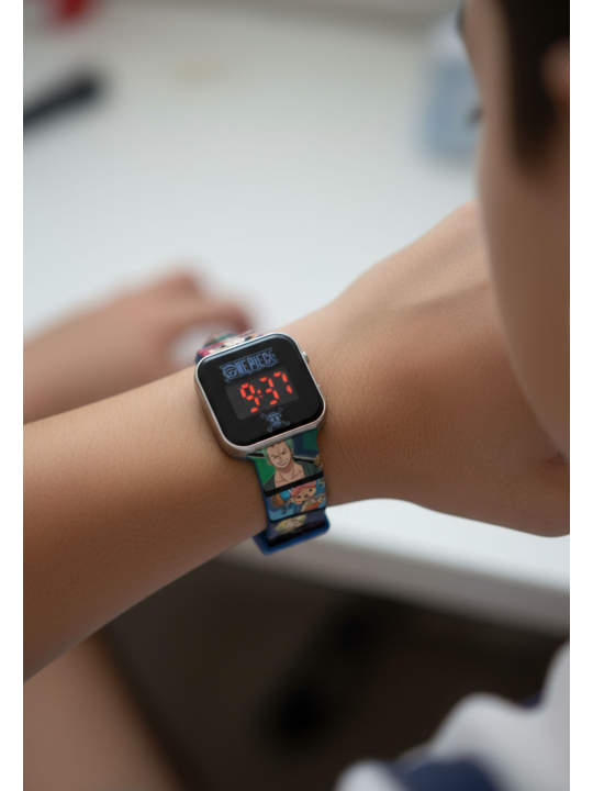 One Piece LED-Uhr
