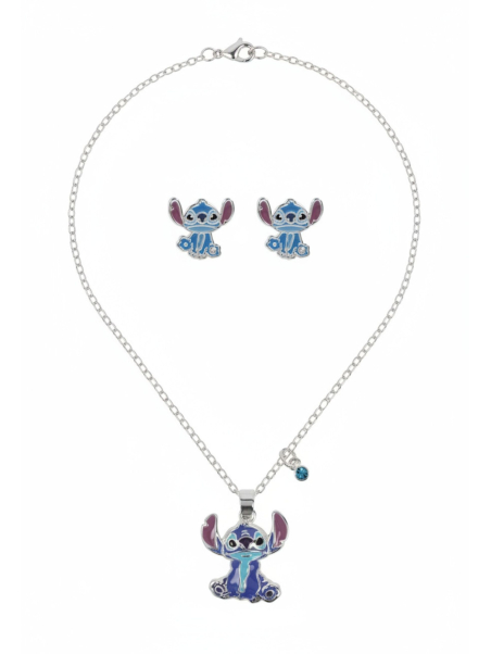 Disney SF00783SL STITCH – Ohrringe & Halskette Set –… | Diademita