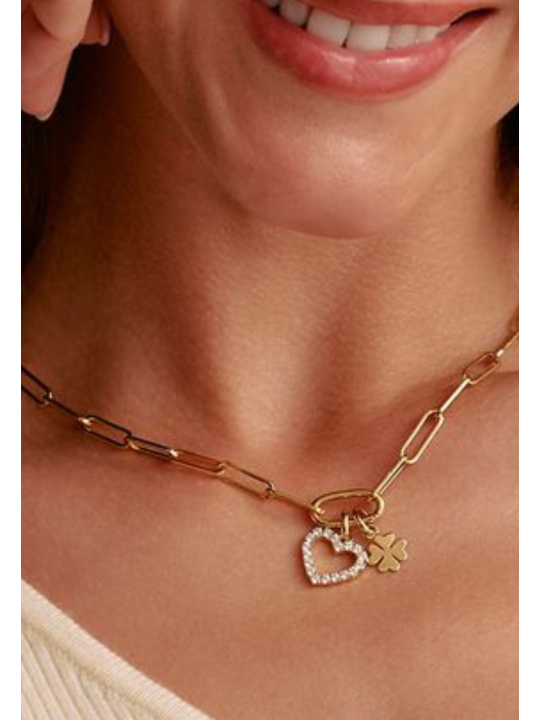 Thomas Sabo CC1202-413-39 Bedel Hanger Klavertjevier… | Diademita