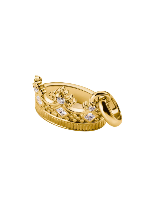 Thomas Sabo CC1247-414-14 Pendentif charm couronne avec… | Diademita