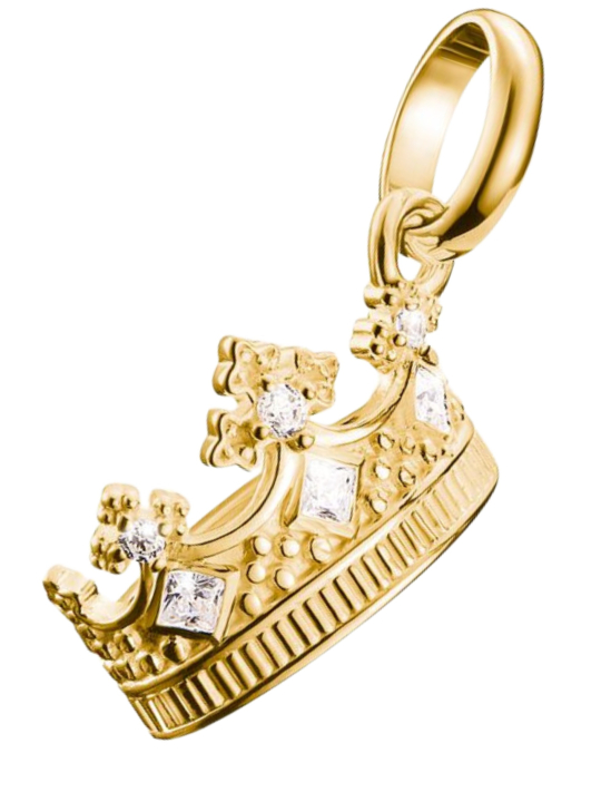 Thomas Sabo CC1247-414-14 Charm pendant crown with… | Diademita