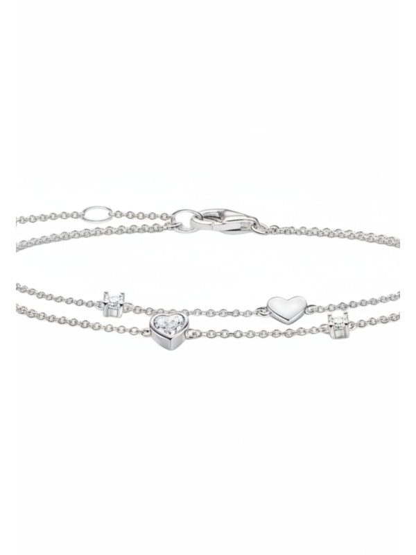Thomas Sabo A2057-051-14-L19V Armband mit Herzen und… | Diademita