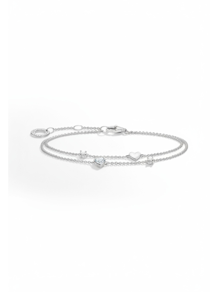 Thomas Sabo A2057-051-14-L19V Armband mit Herzen und… | Diademita