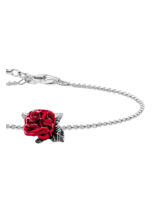 Silver Bracelet – Roses Romance