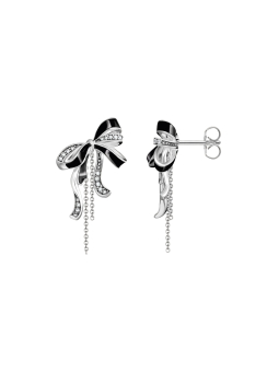 Thomas Sabo H2310-691-11 Silberne Schleifen-Ohrstecker –… | Diademita
