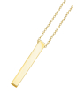 Thomas Sabo KE1907-413-39-L45V Collier Cuboïde Plaqué Or | Diademita