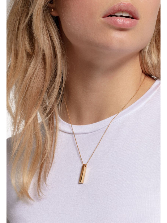 Thomas Sabo KE1907-413-39-L45V Collier Cuboïde Plaqué Or | Diademita
