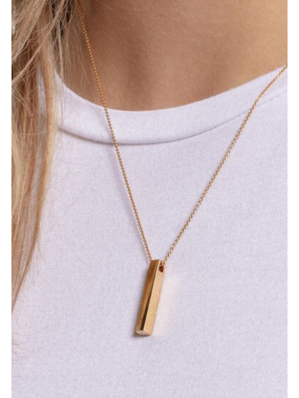 Thomas Sabo KE1907-413-39-L45V Collier Cuboïde Plaqué Or | Diademita