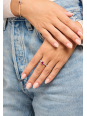 Thomas Sabo TR2484-013-10-52 Bague Cœur en Argent Romance | Diademita