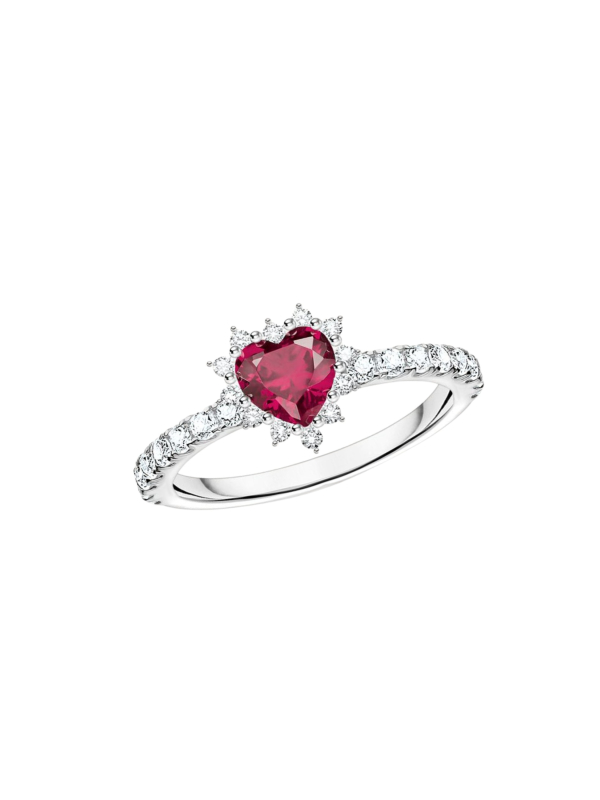 Thomas Sabo TR2484-013-10-52 Silberner Herzring Romance | Diademita