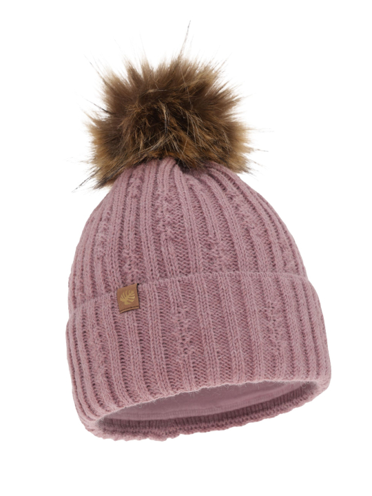 Maxte 6979 Damen-Wintermütze – Savona mit Bommel | Diademita
