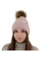 Maxte 6979 Damen-Wintermütze – Savona mit Bommel | Diademita