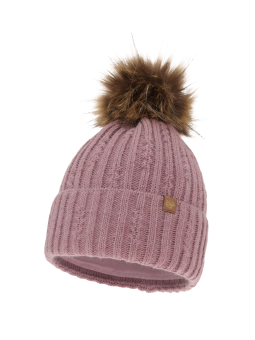 Damen-Wintermütze – Savona mit Bommel