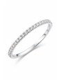 Maxte RG-JB7441-22434 Zilveren Lijnring met Cubic Zirconia | Diademita