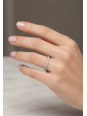 Maxte RG-JB7441-22434 Zilveren Lijnring met Cubic Zirconia | Diademita