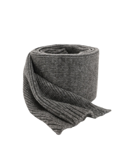 Women's Winter Scarf – Merino Wool Loretta – Gray