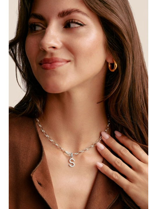 Thomas Sabo CC1225-001-21 Charm pendant letter S Connect… | Diademita