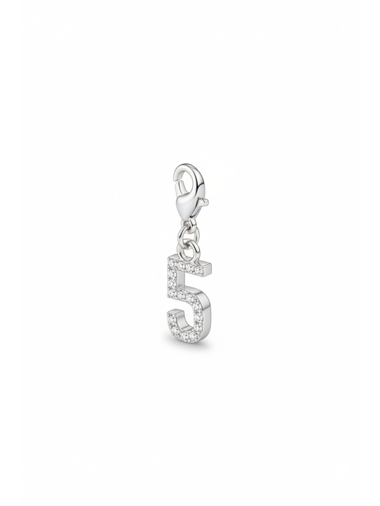 Thomas Sabo 2129-051-21 Pendentif Charm Number "5"… | Diademita
