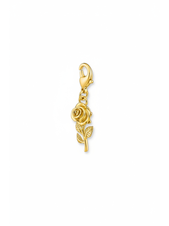 Thomas Sabo 2077-413-39 Charm-Anhänger Gold Rose | Diademita