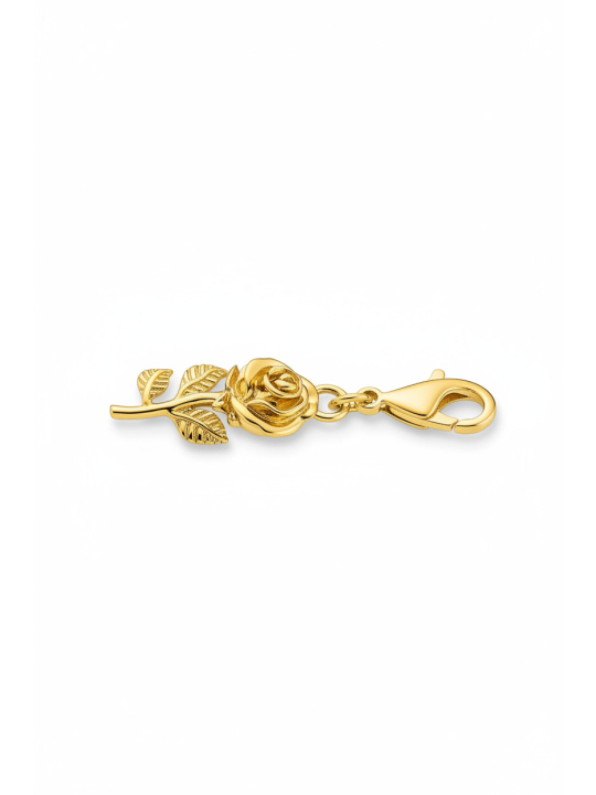 Thomas Sabo 2077-413-39 Charm-Anhänger Gold Rose | Diademita