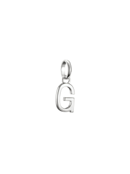 Charm-Anhänger Buchstabe G Connect Silber