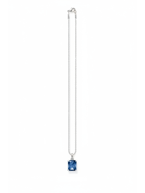 Thomas Sabo KE1964-699-1 Halskette Blauer Stein Silber | Diademita