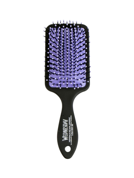 Brosse à Cheveux 3D Noire Wednesday