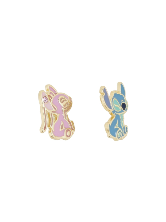 Disney Jewelry EF01504YRML Stitch & Angel mismatched… | Diademita