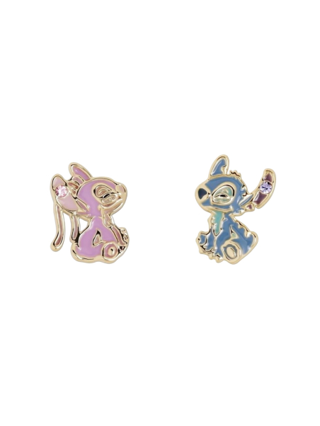 Disney Jewelry EF01504YRML Stitch & Angel mismatched… | Diademita